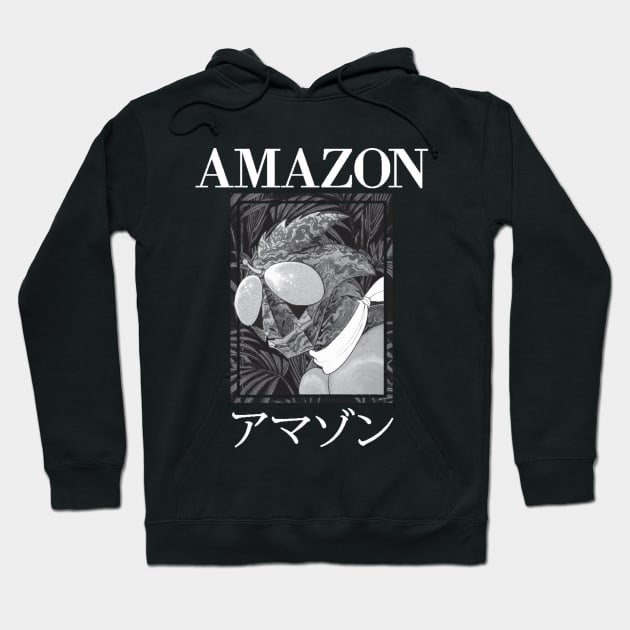 Kamen Rider Amazon Manga Art Tee Hoodie by crystal.module